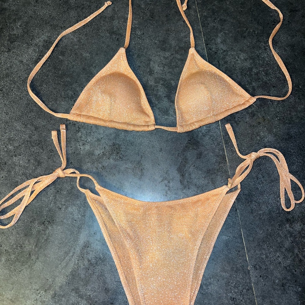 shein sparkley bikini 👙